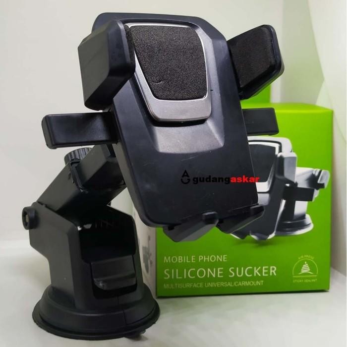 (Allthebest) HOLDER DUDUKAN PENYANGGA HP MOBIL TEMPEL ELASTIS
