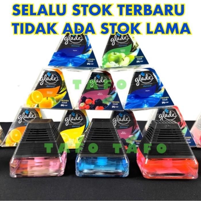 (Allthebest) PARFUM DASHBOARD PEWANGI MOBIL GLADE DIAMOND MEWAH PIRAMID