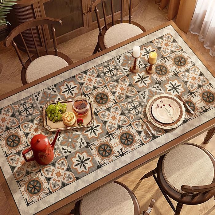 (Allthebest) Taplak Meja Aesthetic / Taplak Meja / Taplak Meja Dapur / Taplak Meja Motif / Taplak