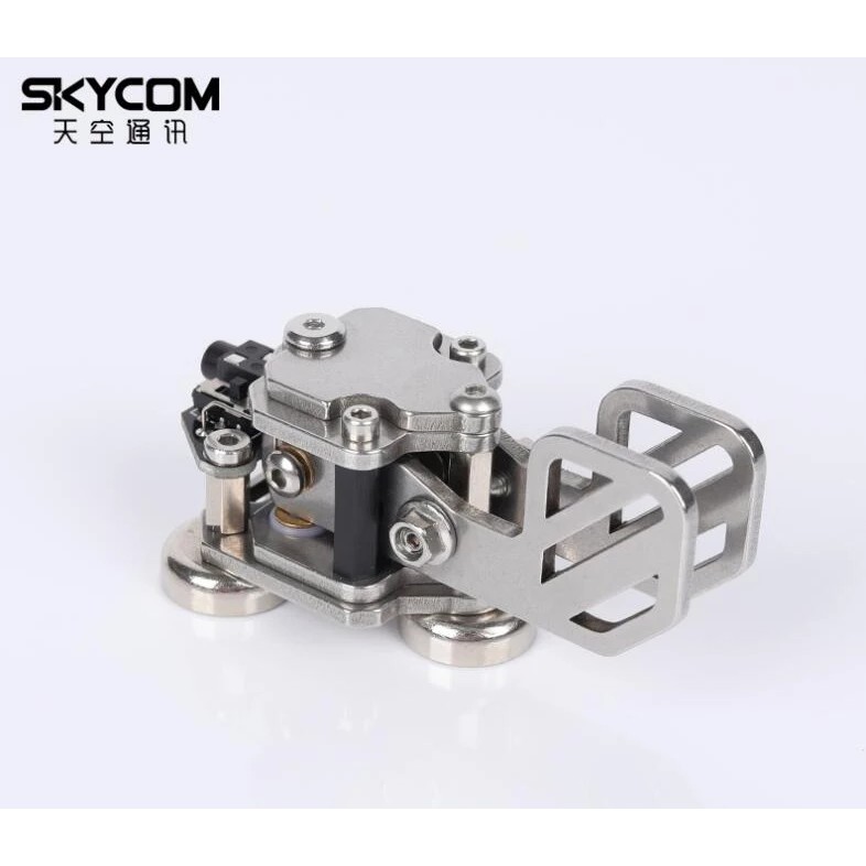 Stainless Steel Portable HF Shortwave Automatic CW Morse Code with Magnetic Amateur Radio Hand Key M