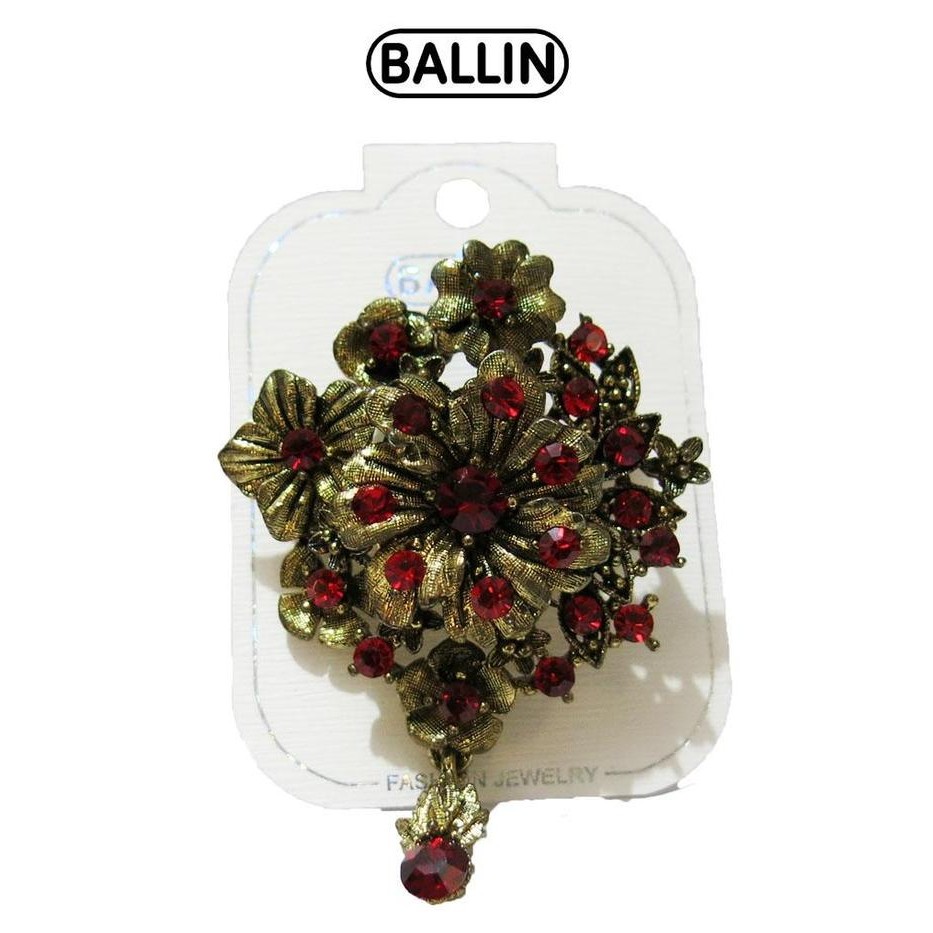 Ballin Bros Wanita / Bros Bakar / Bros Etnik / Bros Kebaya Hvia Brooch