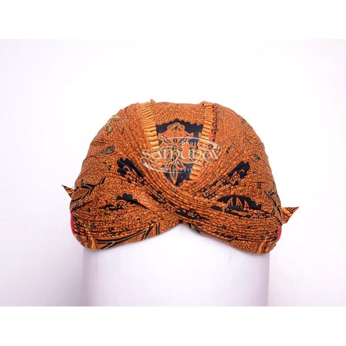 SIAPKIRIM Blangkon Jogja mataram Halus motif wahyu tumurun READY STOCK