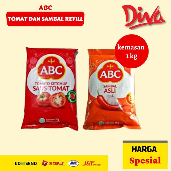 

(Allthebest) Saus abc tomat refill / Saus abc sambal refill 1 kg