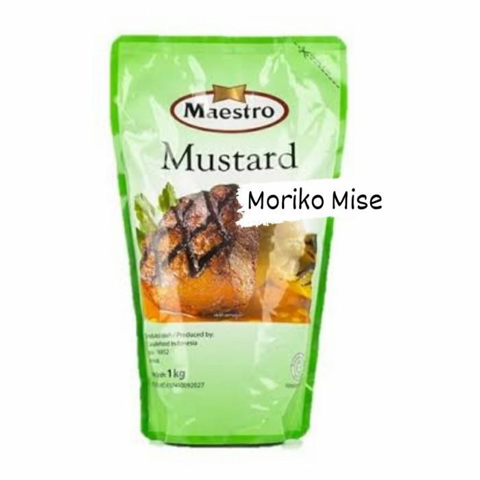 (Allthebest) maestro mustard 1 kg / mustard dijon mayo mayonaise 1 kg