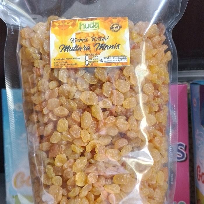 

TERMURAH Kismis 1Kg Golden Raisins/Hitam/Kristal Mutiara Alami Manis Asam Food READY STOCK