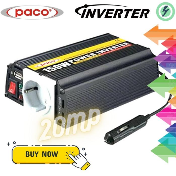 Ready Stock Paco Power Inverter Mobil 150Watt