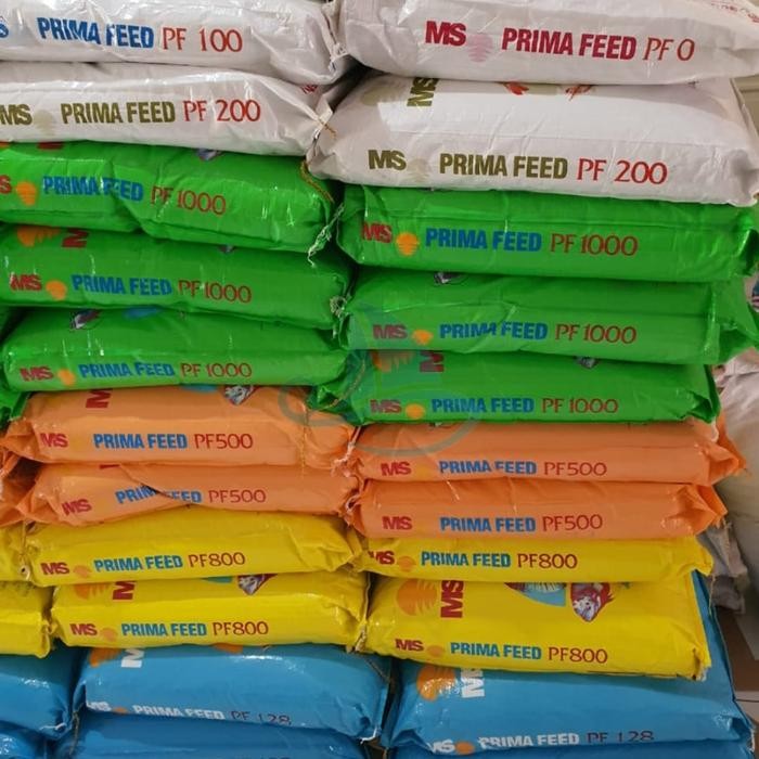 1 KARUNG SAK 10 Kg PF 1, 800, , 200, 100, 0, PF 128 by MS PRIMA FEED Makanan Pelet Pakan Ikan Fengli