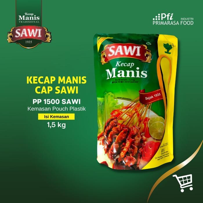 

(Allthebest) Kecap Manis Cap Sawi Refill Isi 1,5kg