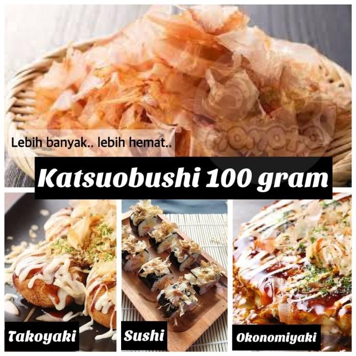 

(Allthebest) KATSUOBUSHI 100 GRAM Shaved Bonito Flakes Halal / Taburan Takoyaki