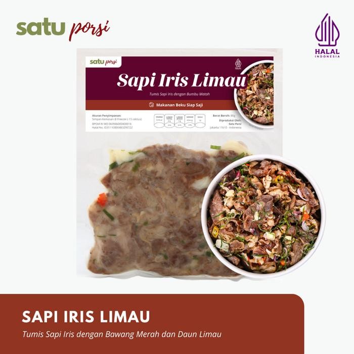 

(Allthebest) SATU PORSI - Sapi Iris Limau