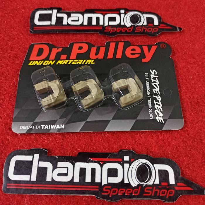 Slide Piece Karet Pulley CVT Dr Pulley Mio Sporty Mio Smile Mio Soul