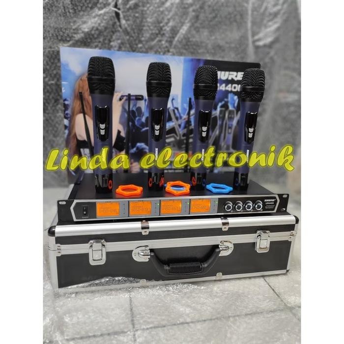 mic wireless shure UR4400HH 4mic handheld shure ur 4400HH Mikrofon