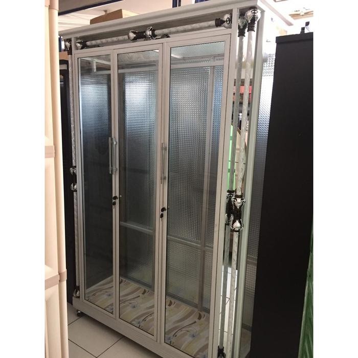 Lemari Pakaian Gamis 3 Pintu Lemari Gamis 2 Pintu Lemari Kaca Lemari Alumunium Minimalis Lemari Baju