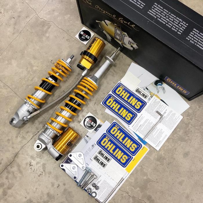 Shock Tabung Ohlins Front & Rear Vespa Sprint Primavera