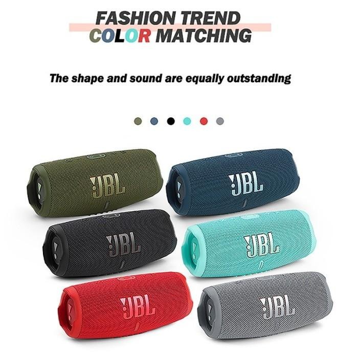 SPEAKER JBL CHARGE 5 / CHARGE5 Portable Bluetooth Speaker + Powerbank Resmi Original