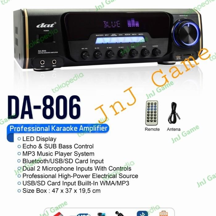 Power amplifier dat da 806