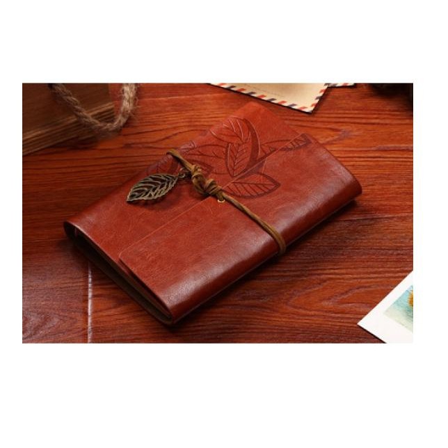 

BUKU CATATAN BINDER KULIT RETRO LEAF KERTAS A6 KODE 969