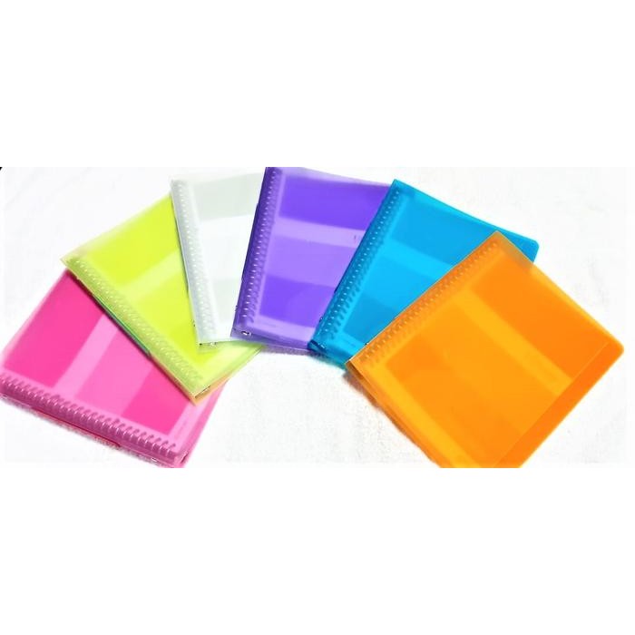 

BINDER NOTE MAP LOOSE LEAF B5 KINGJIM 26 LUBANG TRANSPARANT WARNA KODE 112