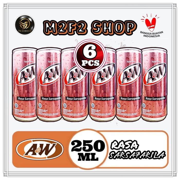 

Otten Coffee - Aw Rasa Sarsaparila Kaleng Can - 250 Ml (Harga 6 Pcs)