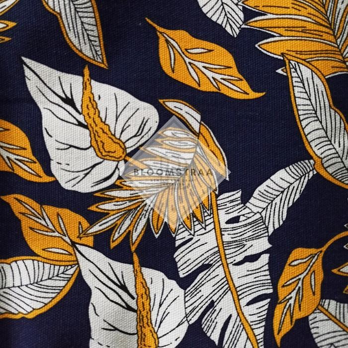 

BAHAN KANVAS AUTUMN LEAF KAIN KANVAS DAUN KEMARAU LEAVES FABRIC NAVY KODE 286