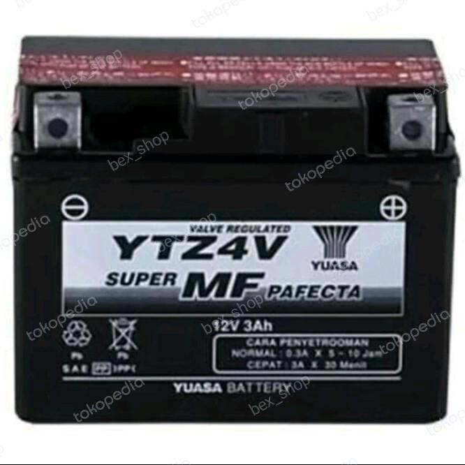 Langsung Kirim  Accu yuasa YTZ4V