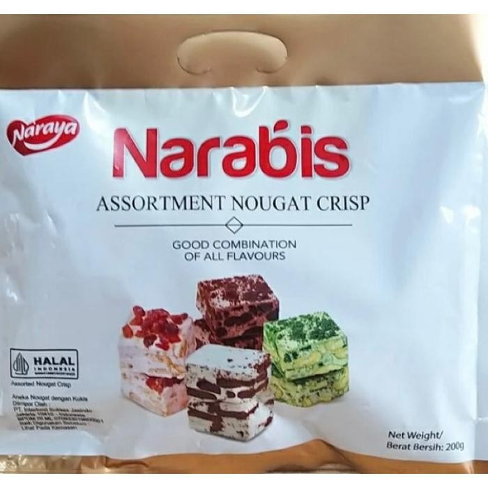 

#Interfood Naraya Narabis Nougat Crisp 200Gr