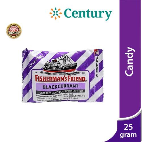 

Fisherman'S Friend Sugar Free Blackcurrant /Permen Penyegar Tengorokan
