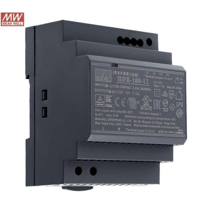 Power Supply Mean Well Hdr-100-12 / Mean Well Product / Hdr-100-12