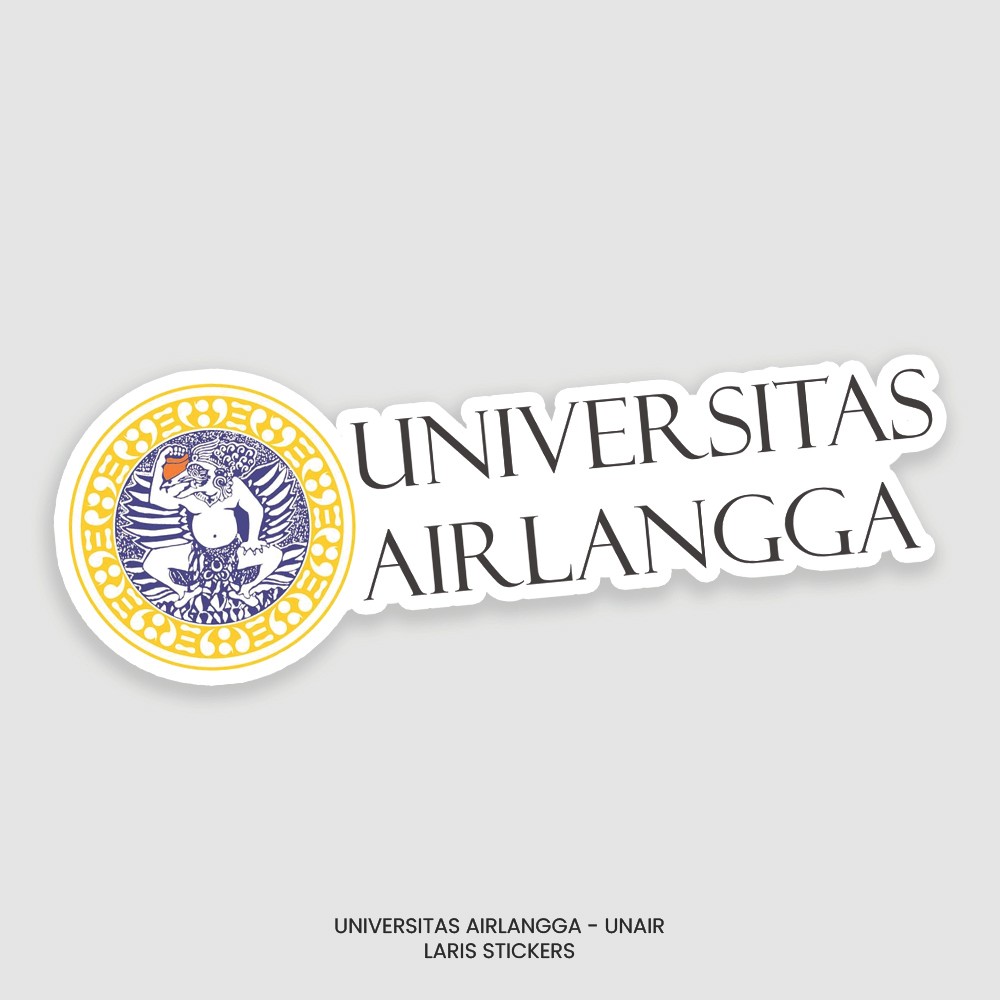 Sticker UNAIR Universitas Airlangga