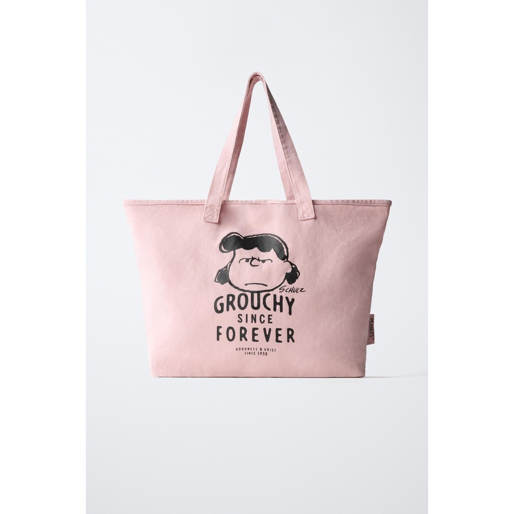 ZARA TAS SHOPPER PEANUTS™ Tas jenis shopper PEANUTS™