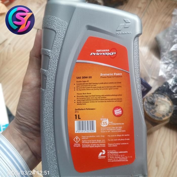 Oli Spesial Kawasaki Bajaj Pulsar 200NS BR200 A - Sesuai Spesifikasi Pabrikan SAE 20W-50 JASO MA2