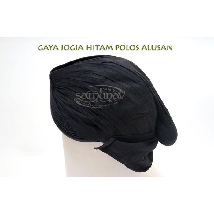 ASLI BLANGKON SUNAN HITAM POLOS READY STOCK