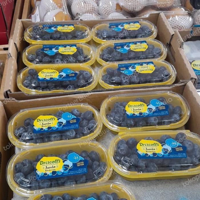 

TERMURAH Buah Blueberry Blueberries Jumbo 200 Grm / Pack READY STOCK