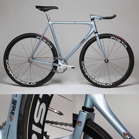 ASLI Frame Fixie Classic Laser Pista READY STOCK