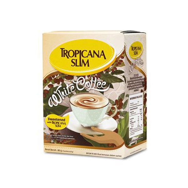

TROP SLIM DRINK WHITE COFFEE 4 S X 20G