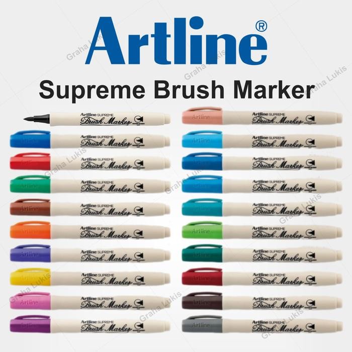 

Supreme Brush Marker - Artline