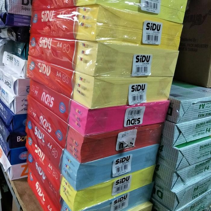 

Kertas Spektra HVS Warna 80 gram / Rim