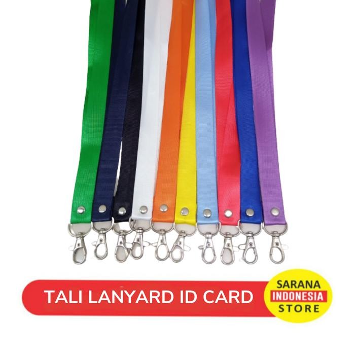 

Tali Id Card - Tali Lanyard Nylon 2cm - Tanpa Stoper