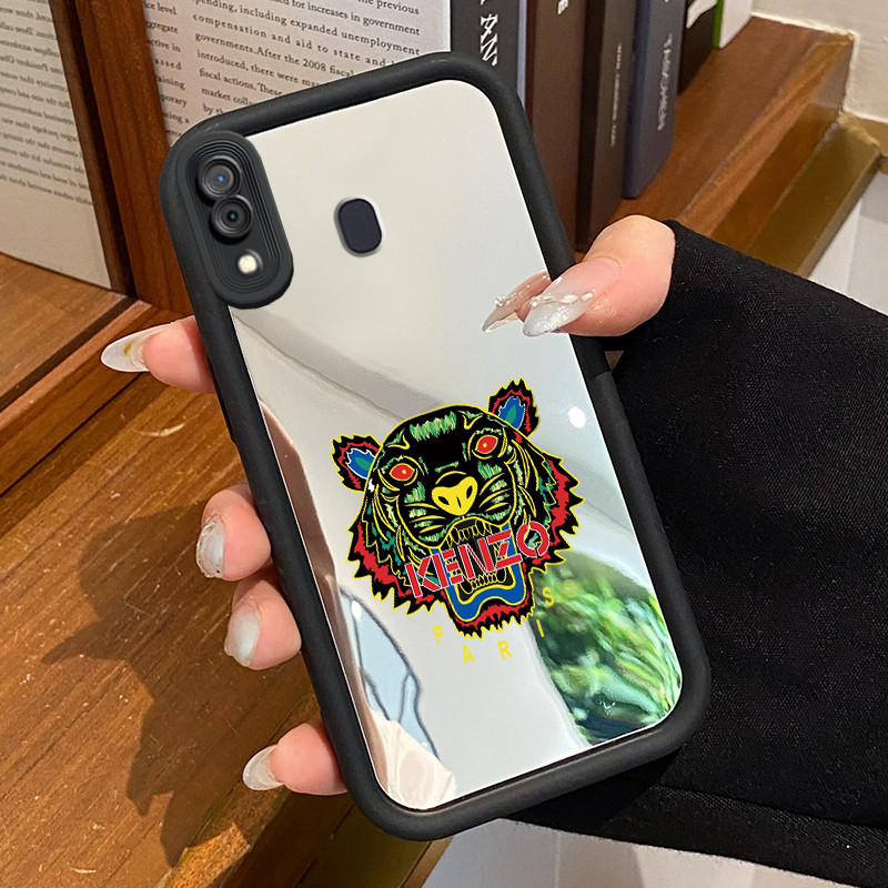 Casing Hp Samsung Galaxy A30 A20 M10s Case Casing HP Graffiti kepala harimau pola Kesing Cesing cerm