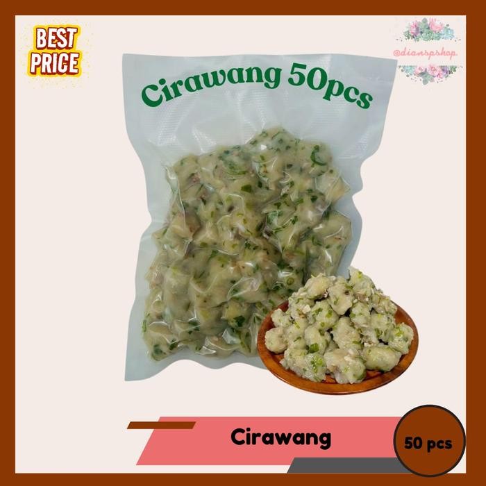 

Cirawang Baso Aci Bawang Tulang Rangu MadamDi Kemasan isi 50pcs Makanan Mie Seblak