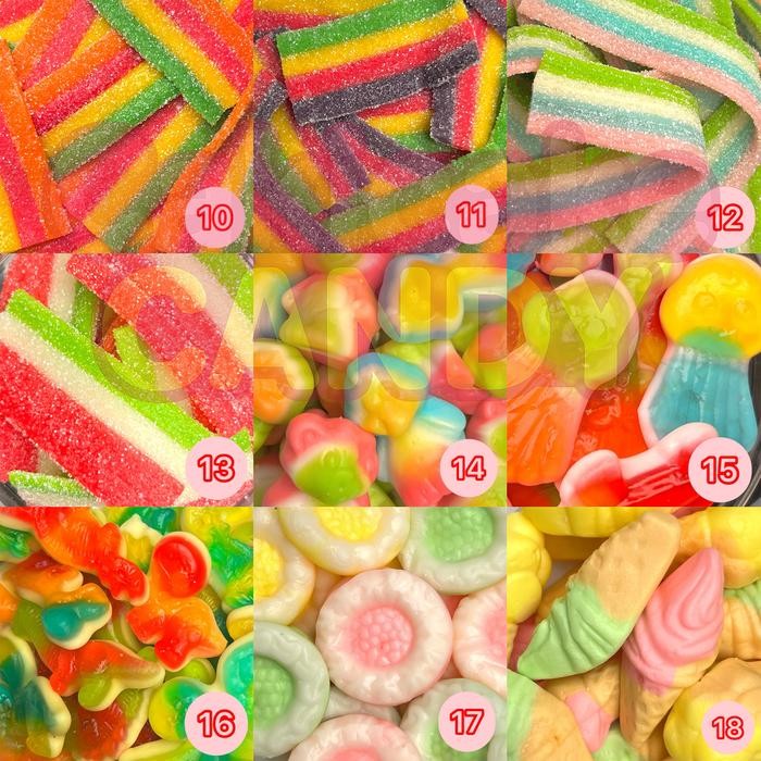 

Cakicake Yupi Gummy Candy Jelly Permen Kiloan (Bisa Request) Tulis Di Notes Cemilan Makanan Jeli