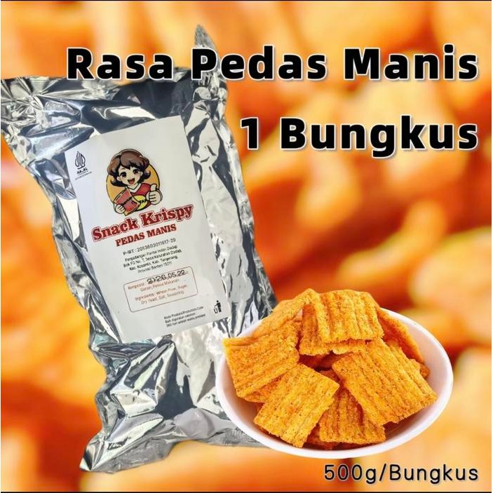 

SNACK MASTER [Stik Mie Guoba] Snack Pedas Manis Gurih 500gr