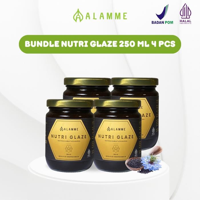 

Paket Bundling Alamme Nutri Glaze 250ML 4 pcs