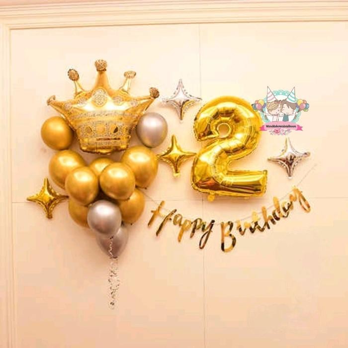 

Terlaris WINDBLOWN BALON SET ULANG TAHUN SIMPLE KEREN DEWASA & ANAK / BIRTHDAY HBD ULTAH COWO CEWE