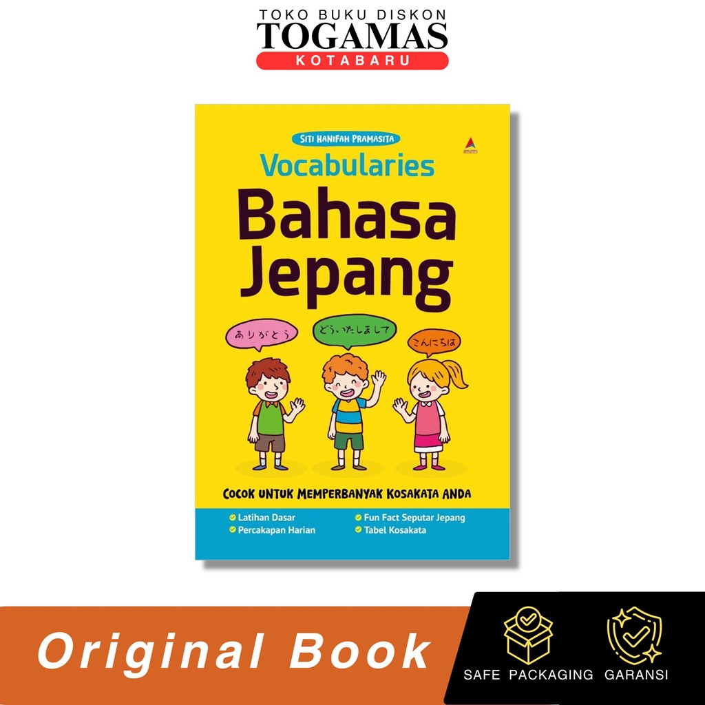 Vocabularies Bahasa Jepang: Cocok Untuk Memperbanyak Kosakata Anda - Siti Hanifah Pramasita - Anak H