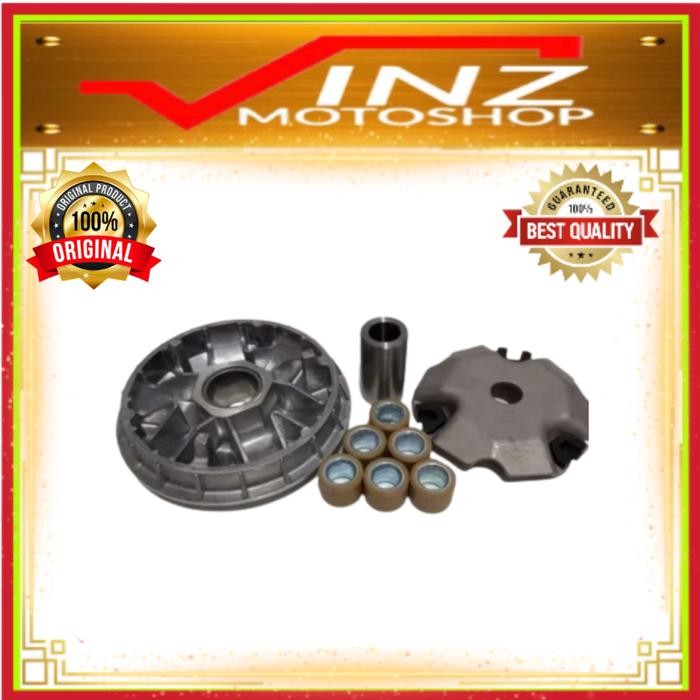 Paket Cvt Komplit Lengkap Full Set Motor Beat Street New Genio
