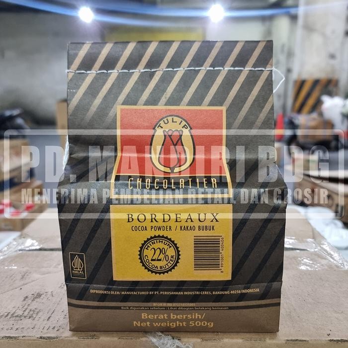 

Lecy.store2 TULIP BORDEAUX 500 GR COCOA POWDER