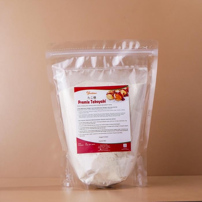 

Vanilla.storee Biang Tepung Takoyaki atau Premix 1 kg