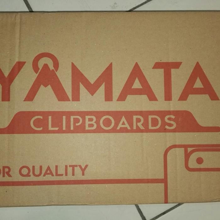 

Terlaris! (24 Pcs)Clipboard Yamata Kayu Motif Kotak