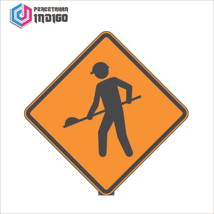 

Plat Alumunium Rambu Lalulintas Sedang Ada Pekerjaan Jalan